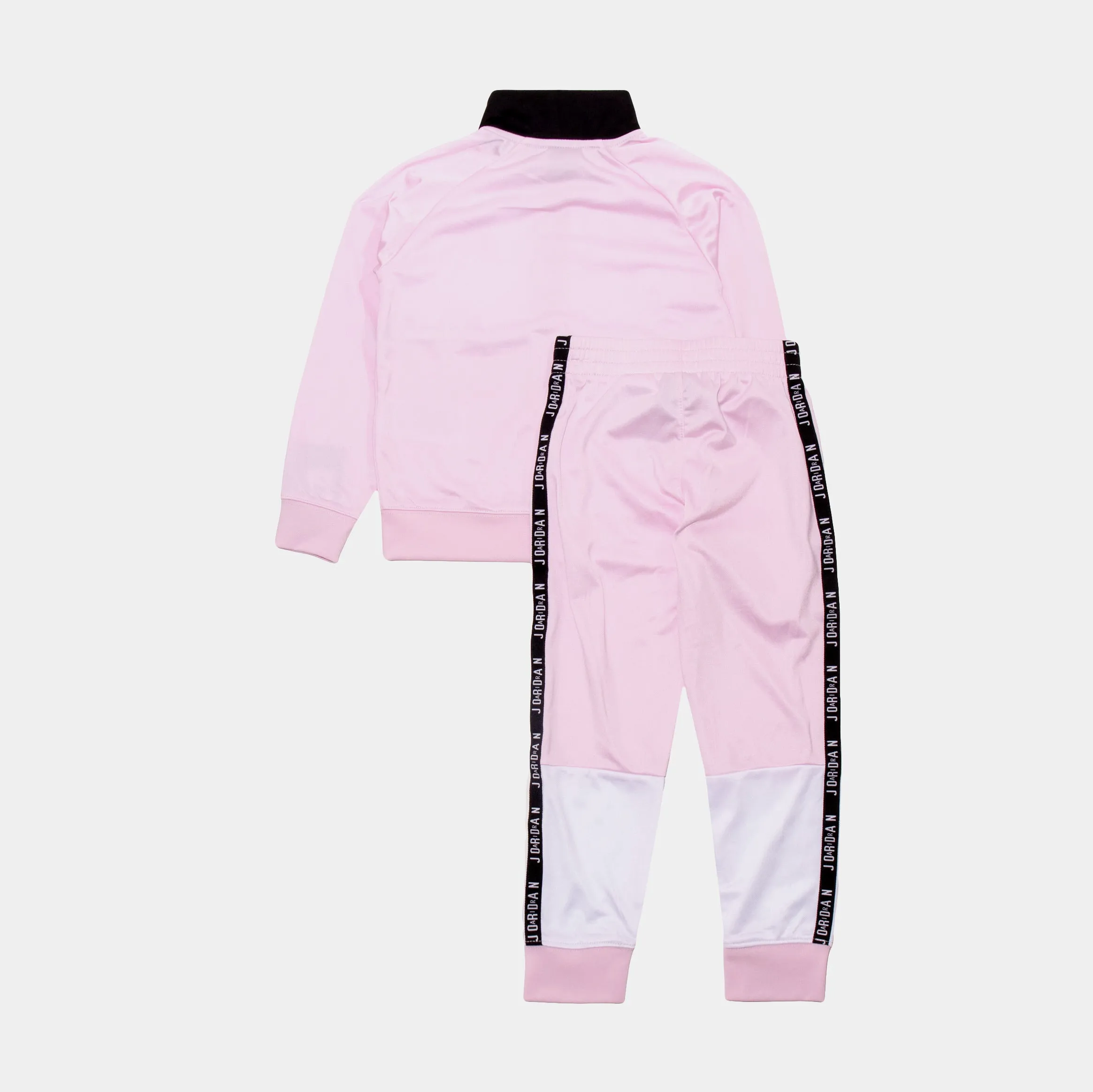 Air Jordan Blocked Tricot Set Preschool Set (Pink/Black)