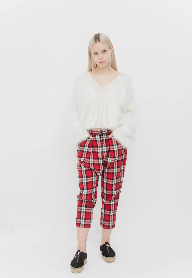 ANGORA & WOOL SWEATER