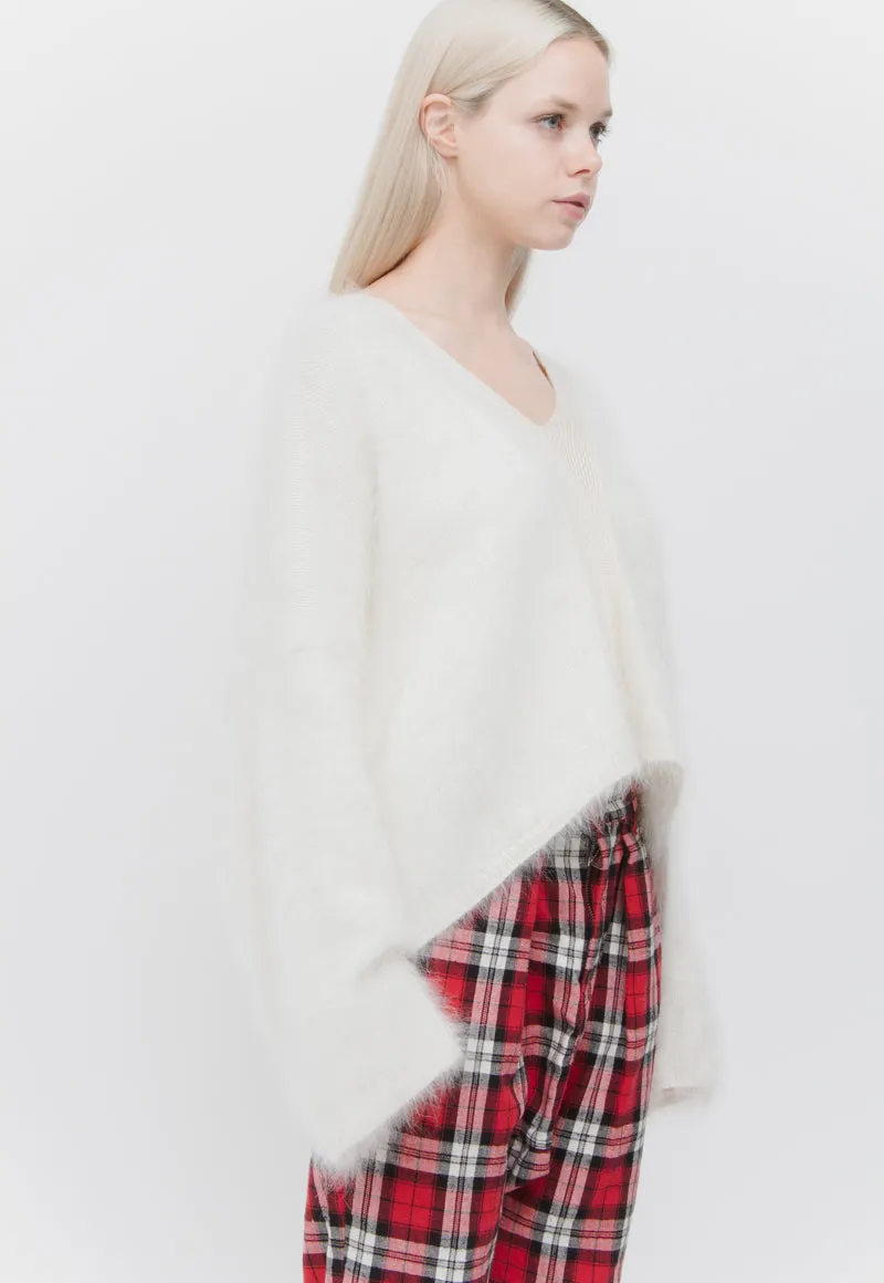 ANGORA & WOOL SWEATER