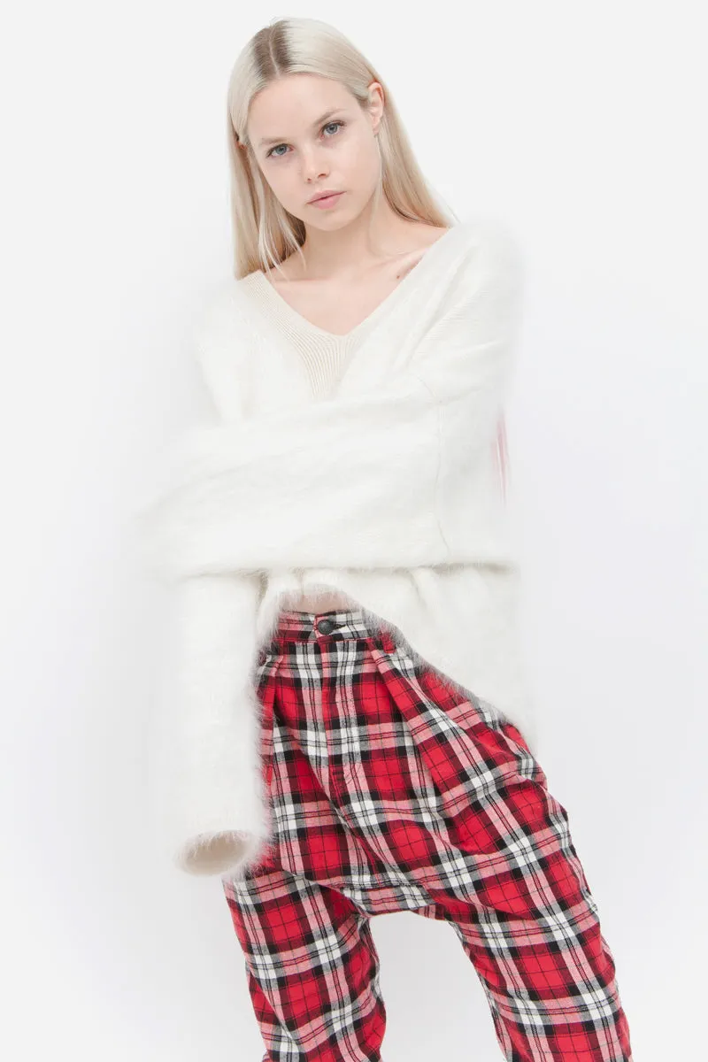 ANGORA & WOOL SWEATER