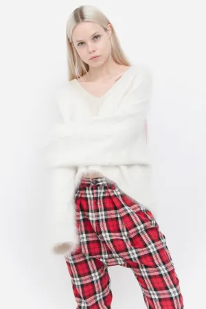 ANGORA & WOOL SWEATER