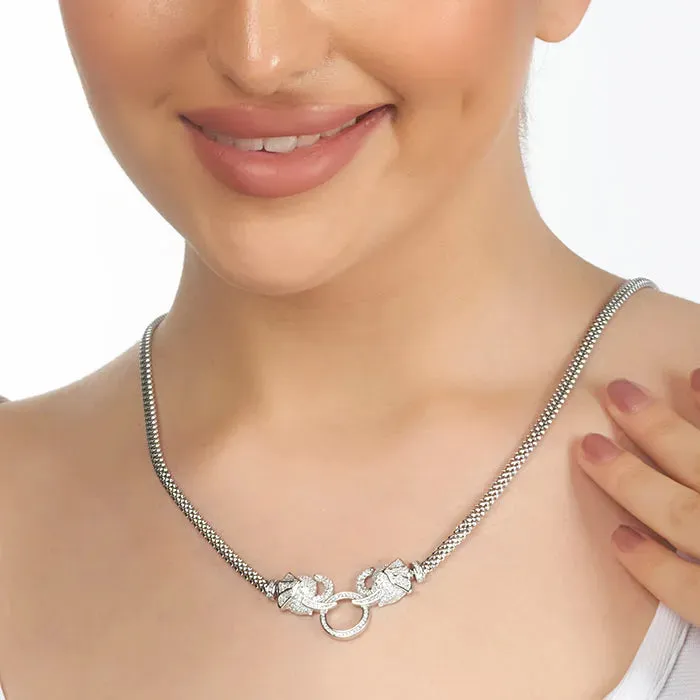 Artisanal Knots Statement Necklace