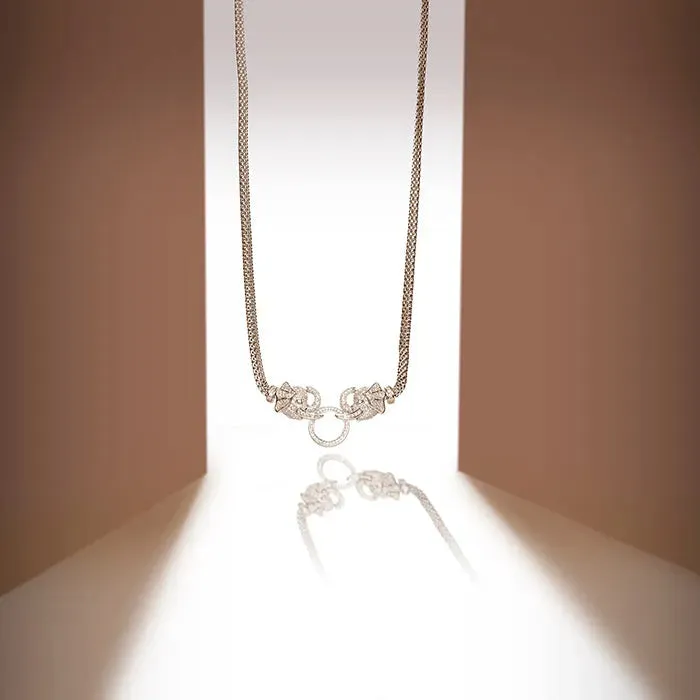 Artisanal Knots Statement Necklace