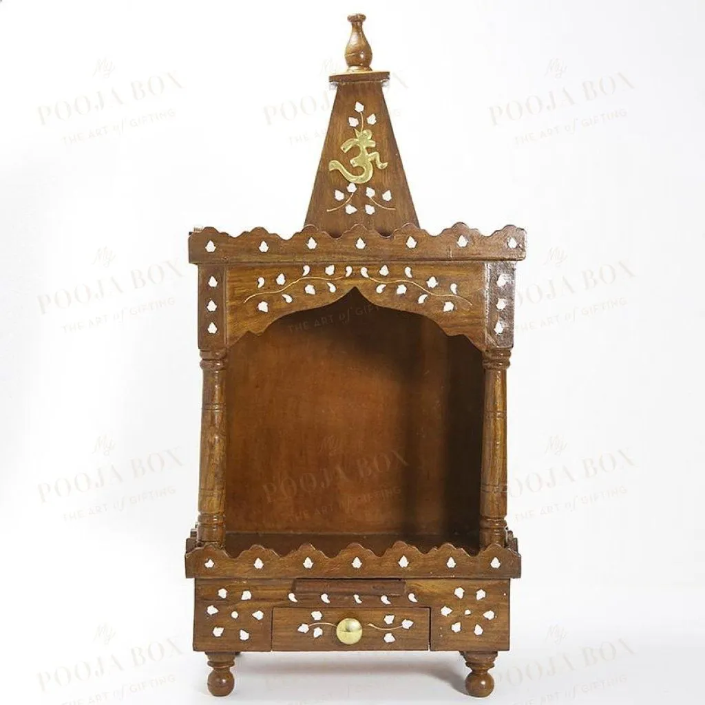 Authentic Wooden Pooja Mandir