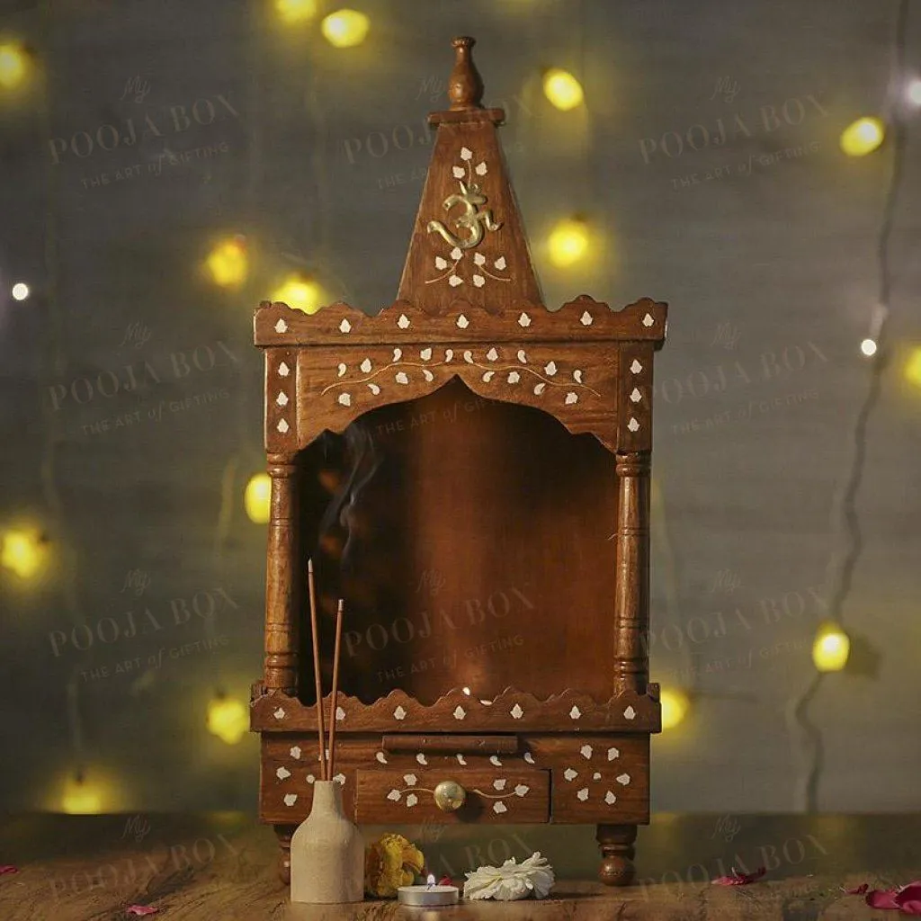 Authentic Wooden Pooja Mandir