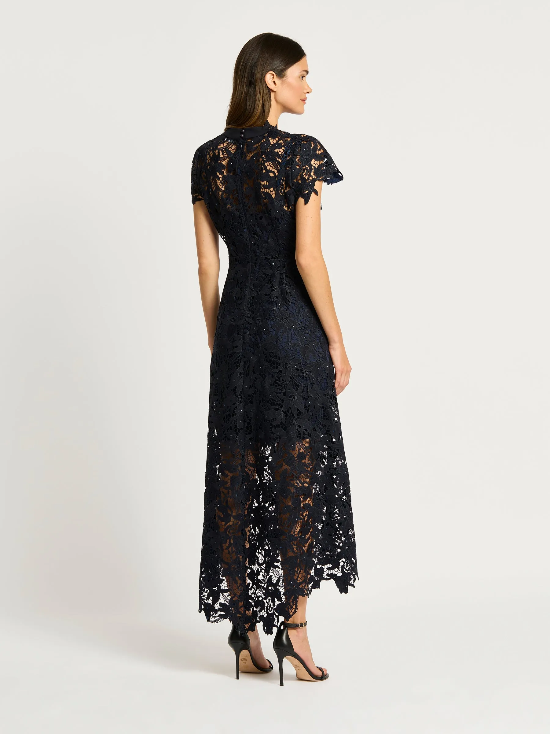 Belinda Dress - Navy (Size 12   14 Only)
