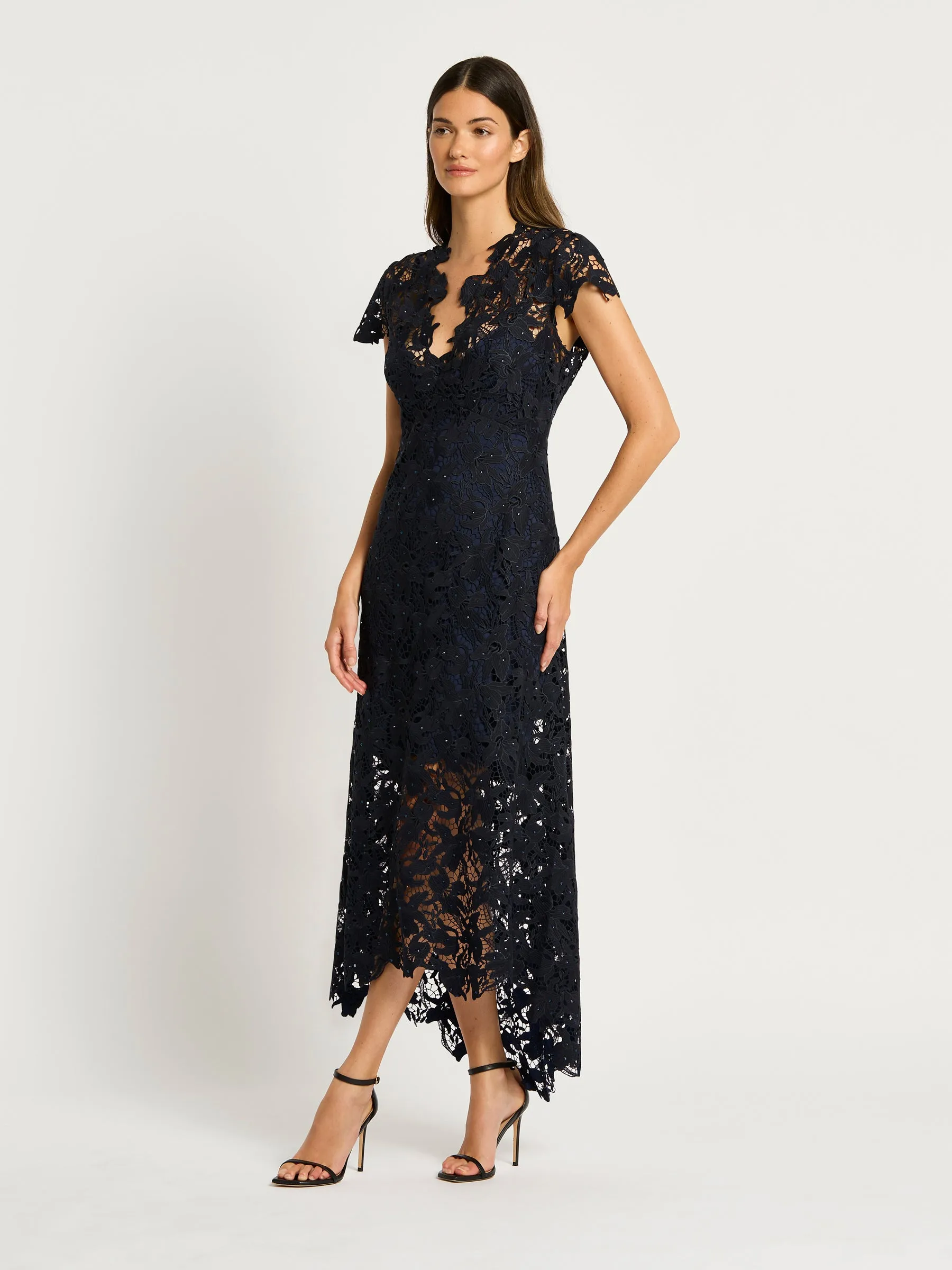Belinda Dress - Navy (Size 12   14 Only)