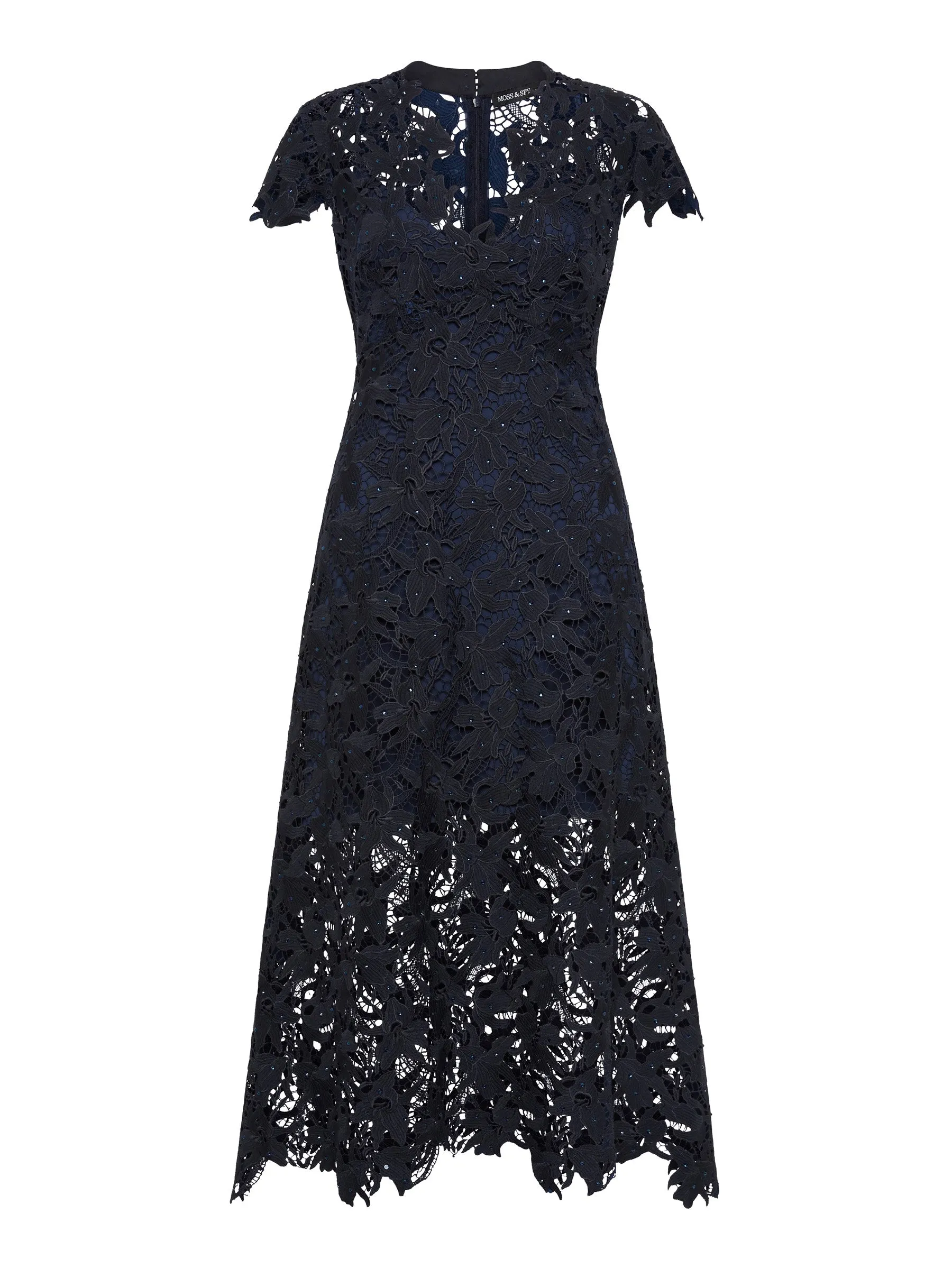Belinda Dress - Navy (Size 12   14 Only)