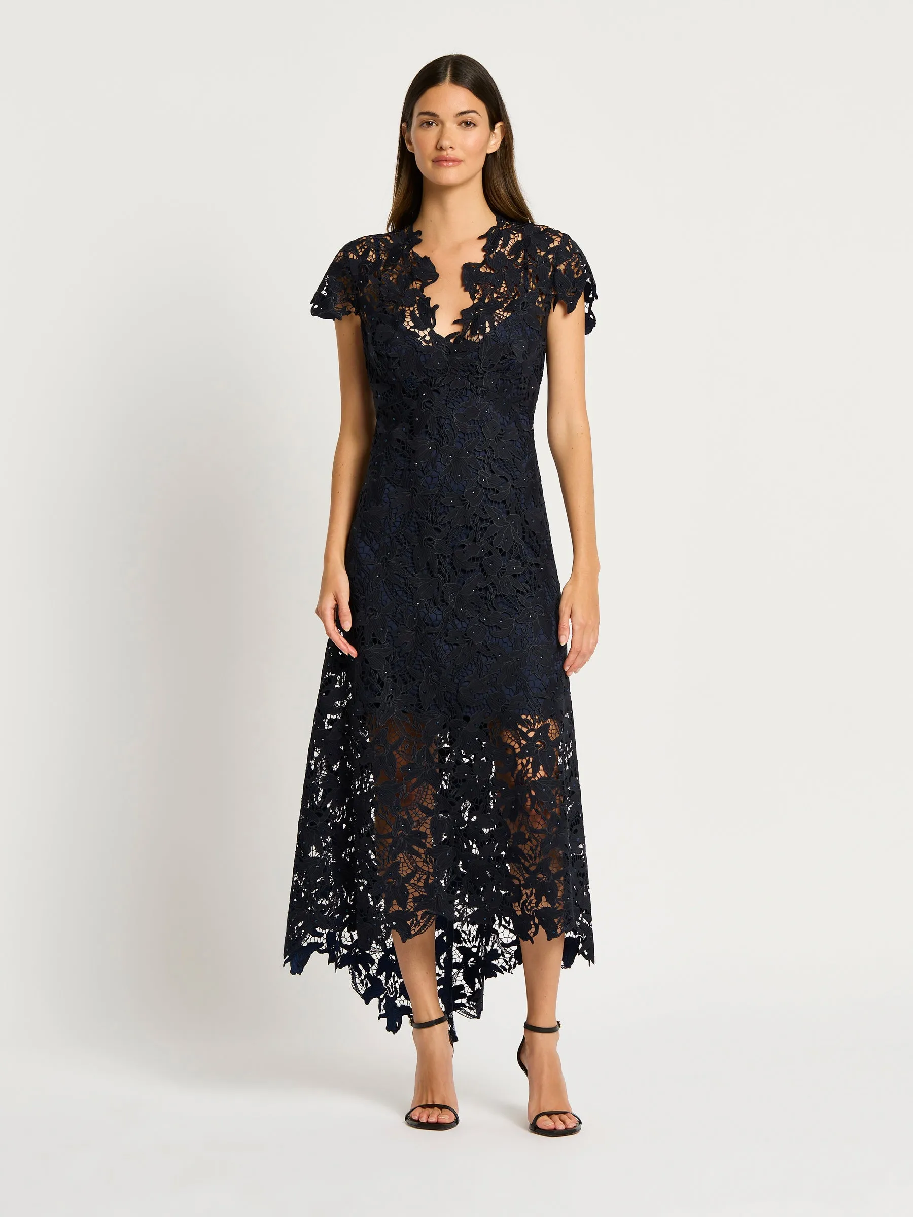 Belinda Dress - Navy (Size 12   14 Only)