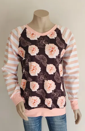 Blush Butterfly Knit Top.