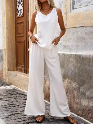 Boho Embroidered Summer Set for Women