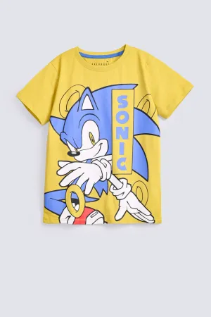 BOYS SONIC PRINT TEE