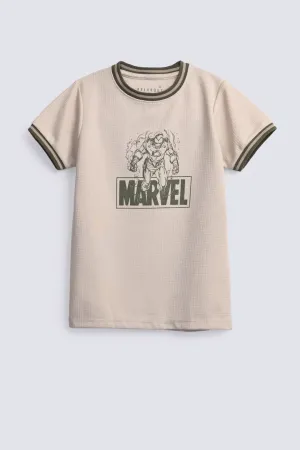 BOYS SPECIAL KNIT MARVEL TEE
