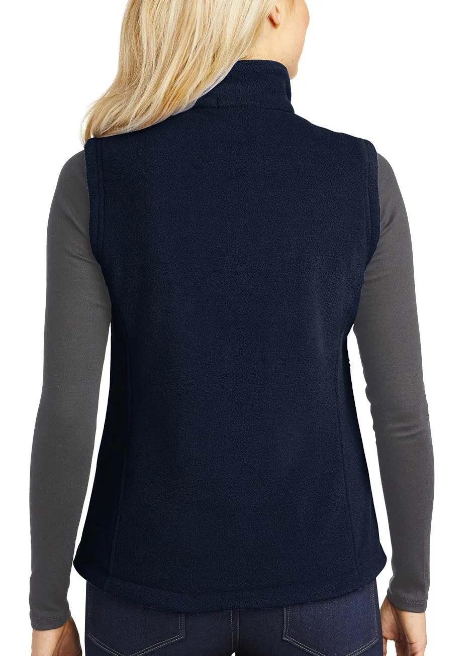 Canyon Fleece - Ladies Zip Vest by Flying R Ranchwear - True Navy