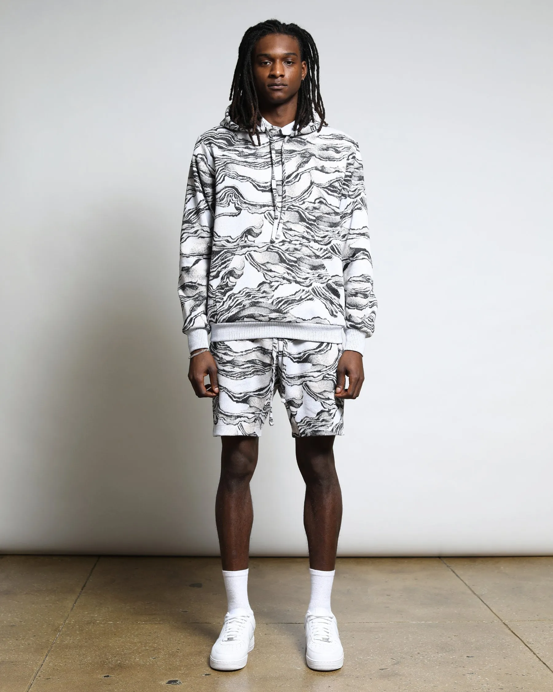 Canyon Strata Hyper Reality Knit Hoodie (FINAL SALE)