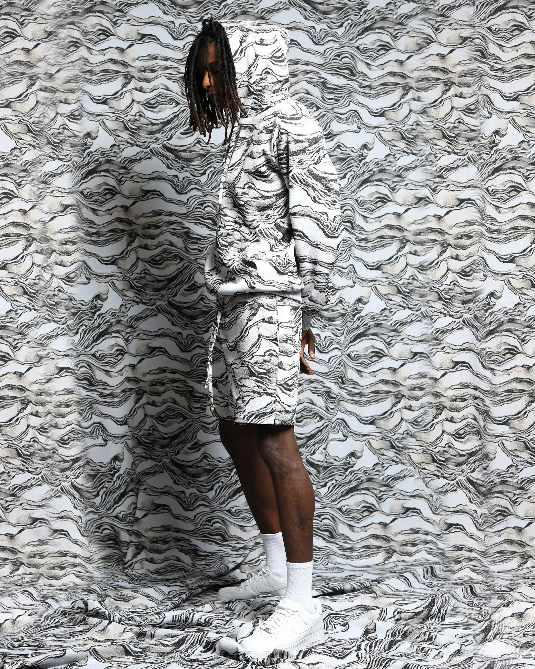 Canyon Strata Hyper Reality Knit Hoodie (FINAL SALE)