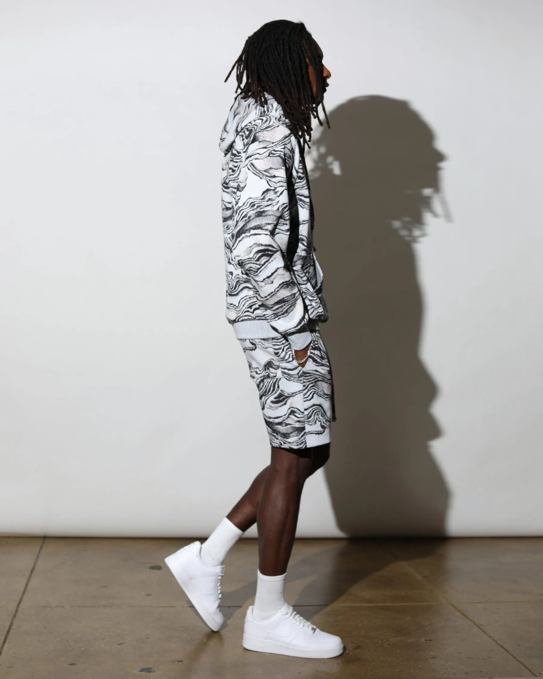 Canyon Strata Hyper Reality Knit Hoodie (FINAL SALE)