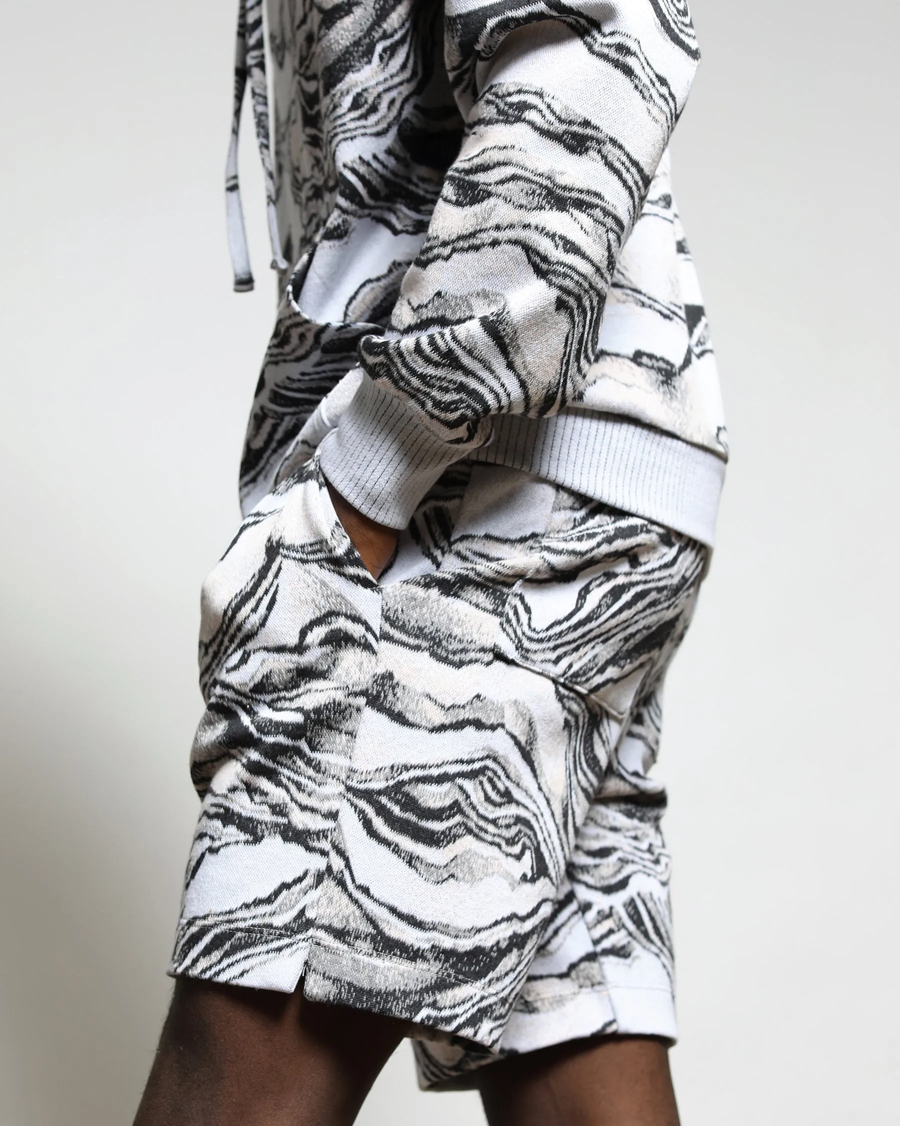 Canyon Strata Hyper Reality Knit Hoodie (FINAL SALE)
