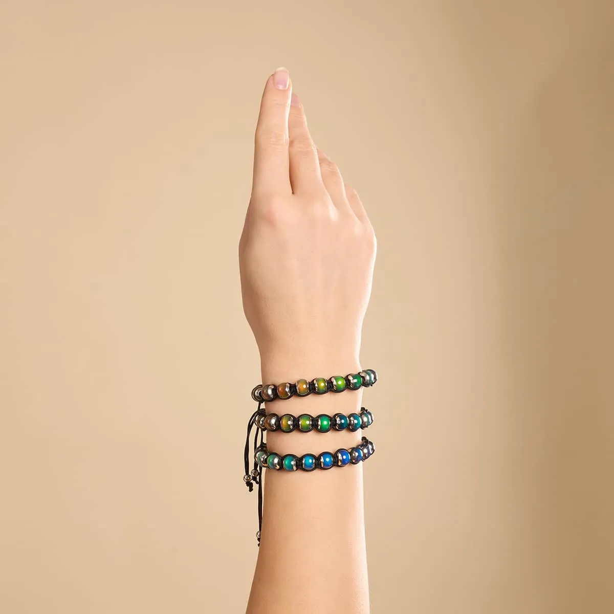 Chromata | Silver x Black | Mood Stone Charmballa
