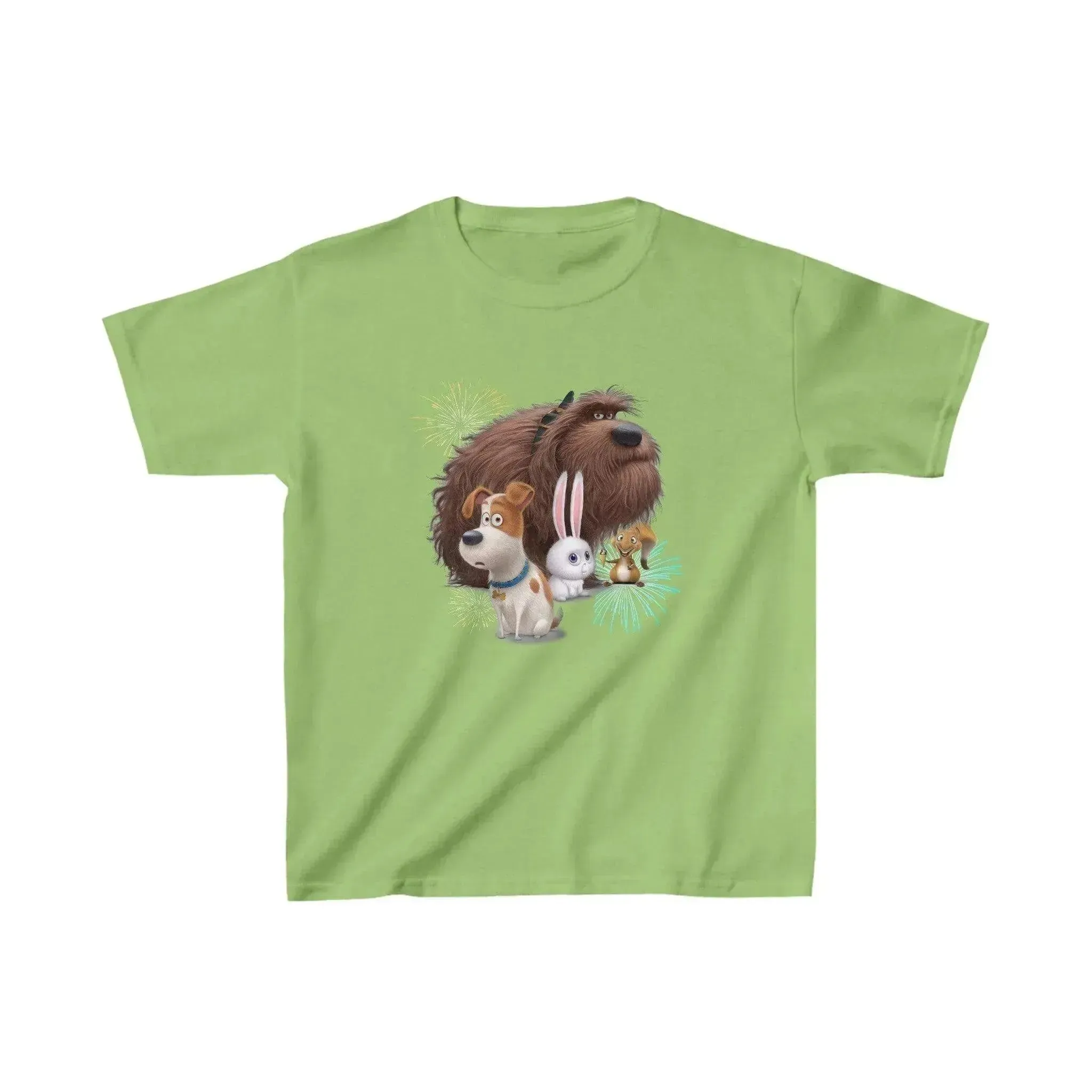 Cute Pets Cartoon Kids Heavy Cotton™ Tee