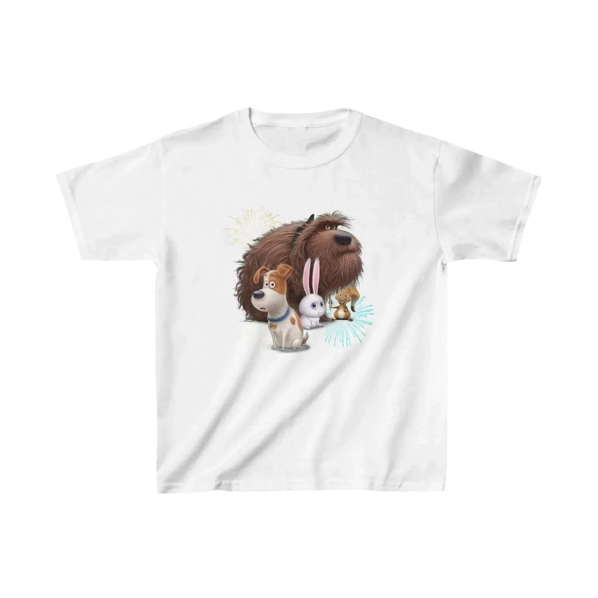 Cute Pets Cartoon Kids Heavy Cotton™ Tee