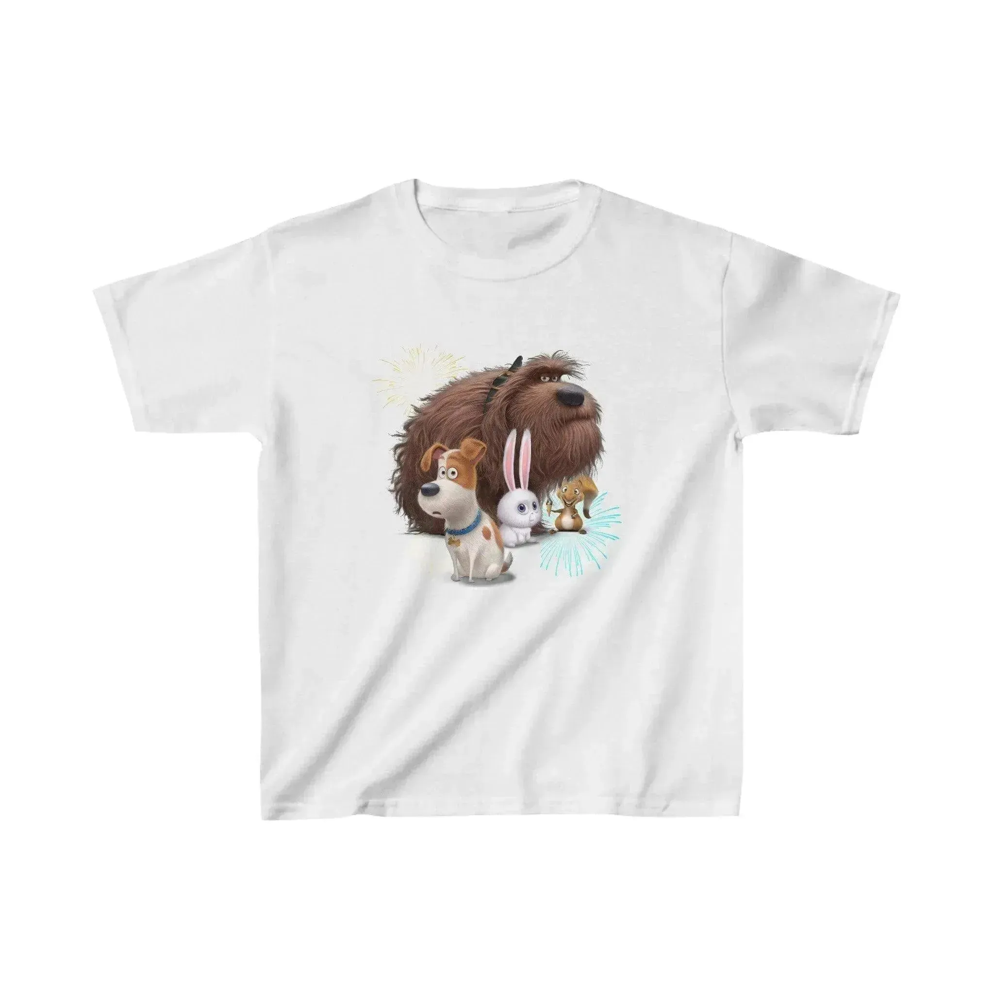Cute Pets Cartoon Kids Heavy Cotton™ Tee