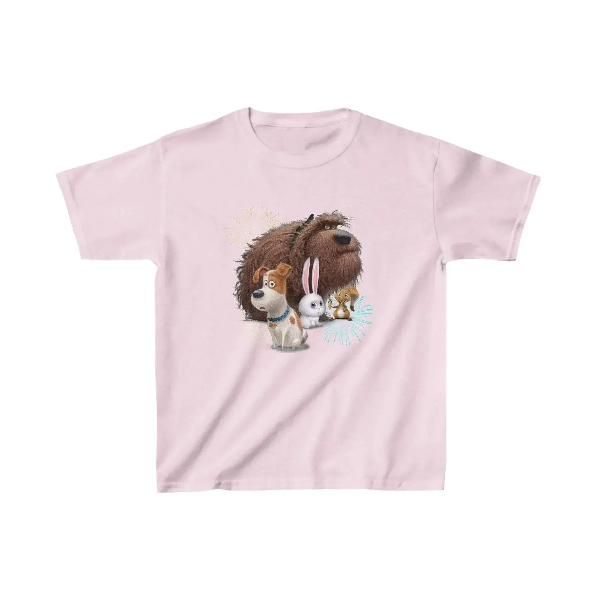Cute Pets Cartoon Kids Heavy Cotton™ Tee