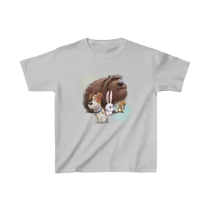 Cute Pets Cartoon Kids Heavy Cotton™ Tee