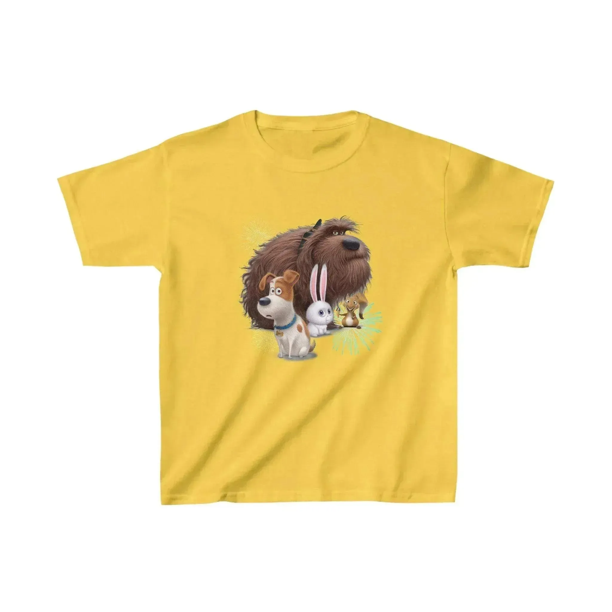 Cute Pets Cartoon Kids Heavy Cotton™ Tee