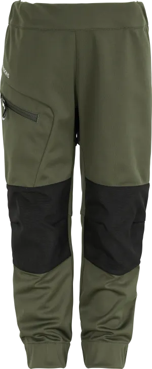 Didriksons Kids&#x27; Lövet Pants 6 Deep Green | Buy Didriksons Kids&#x27; Lövet Pants 6 Deep Green here | Outnorth