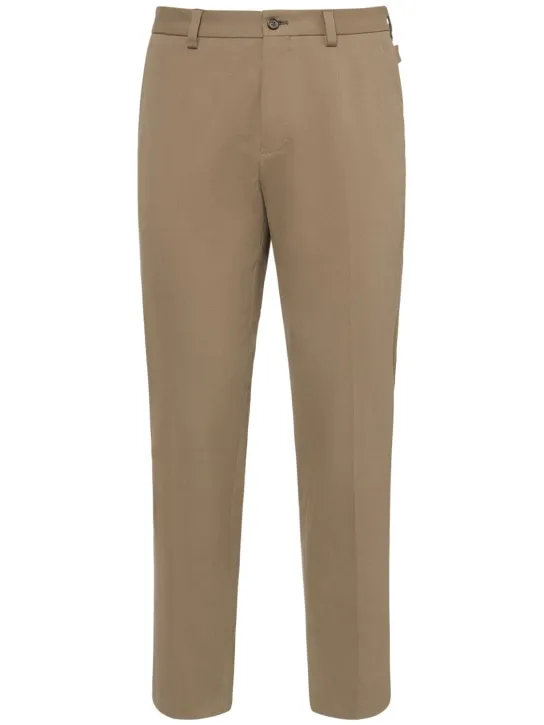 Dolce&amp;Gabbana   Stretch cotton gabardine pants 