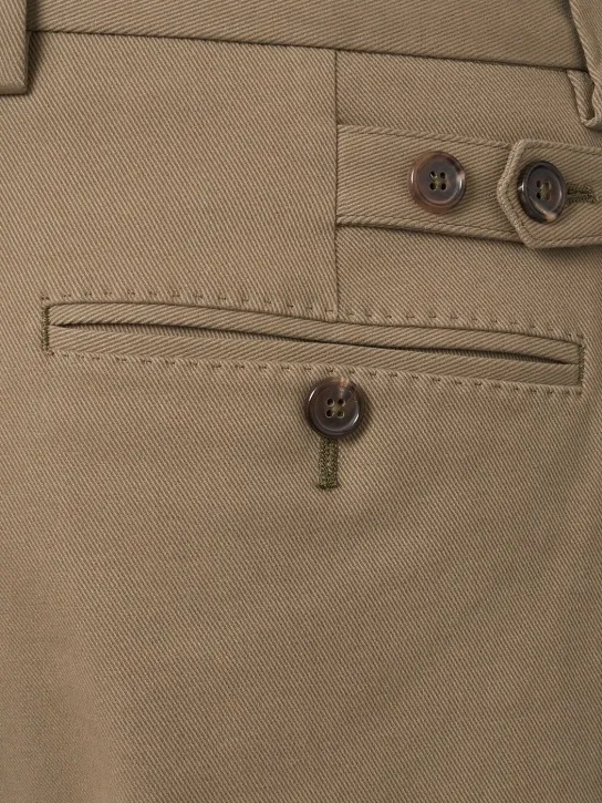 Dolce&amp;Gabbana   Stretch cotton gabardine pants 