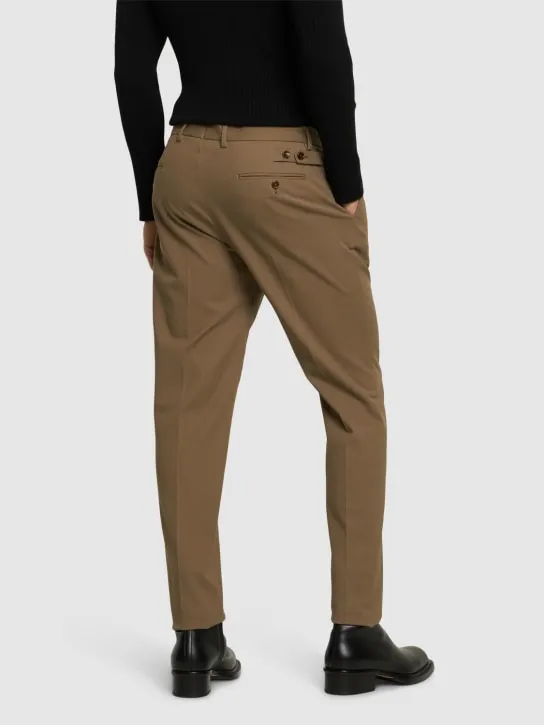 Dolce&amp;Gabbana   Stretch cotton gabardine pants 