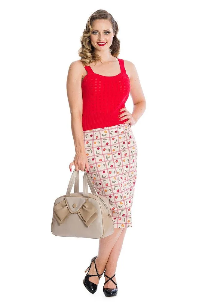 Dora Strap Knit Top