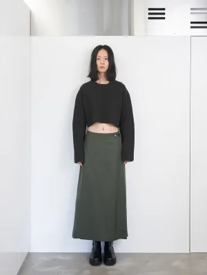 ESTHER CROP KNIT (KHAKI)