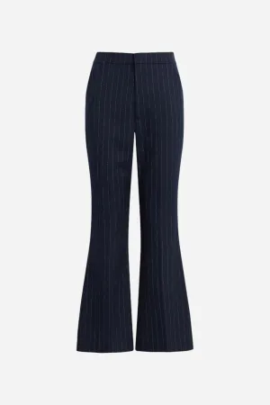 Favorite Daughter The Phoebe Pant Navy Pinstripe