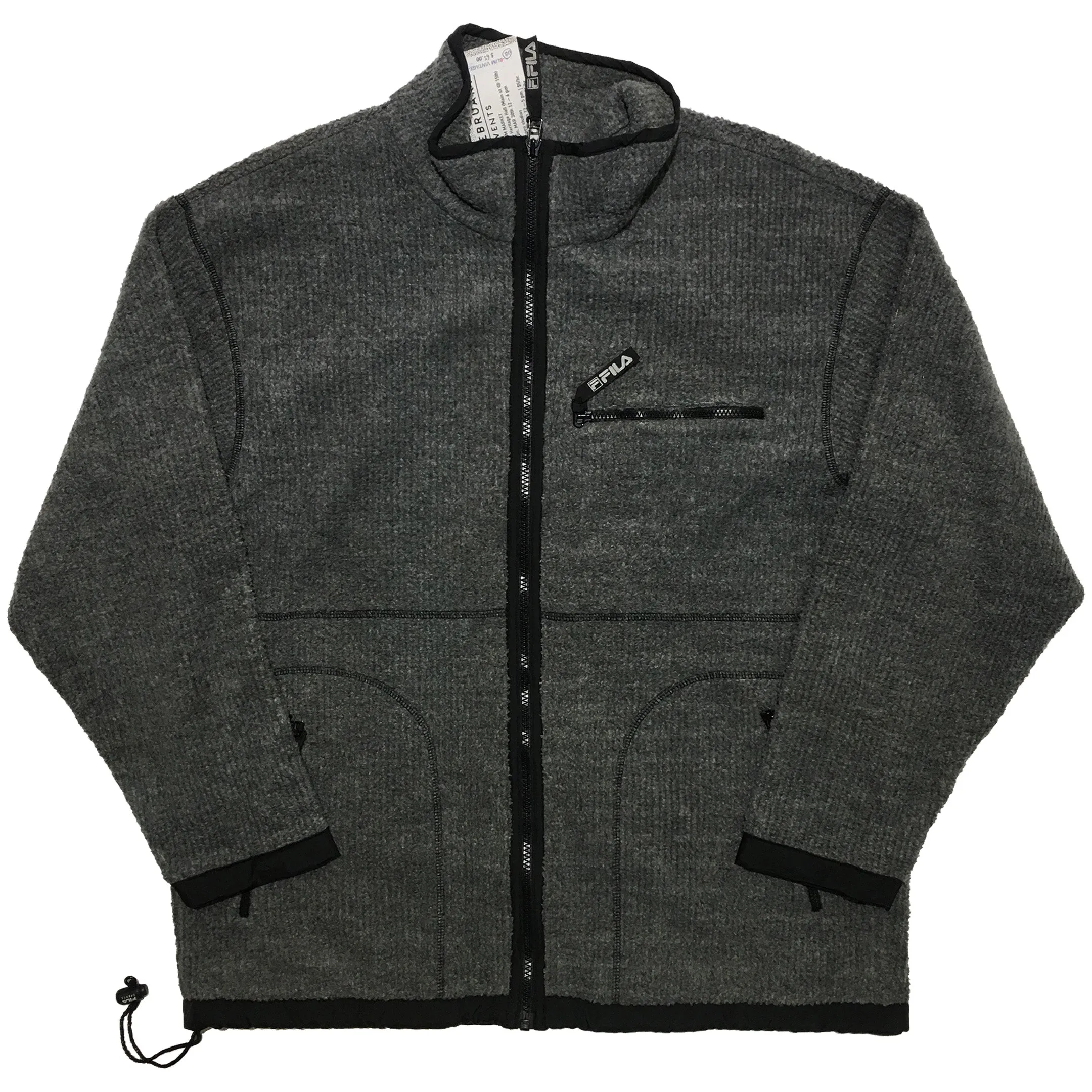 FILA Dark Grey Fleece Jacket