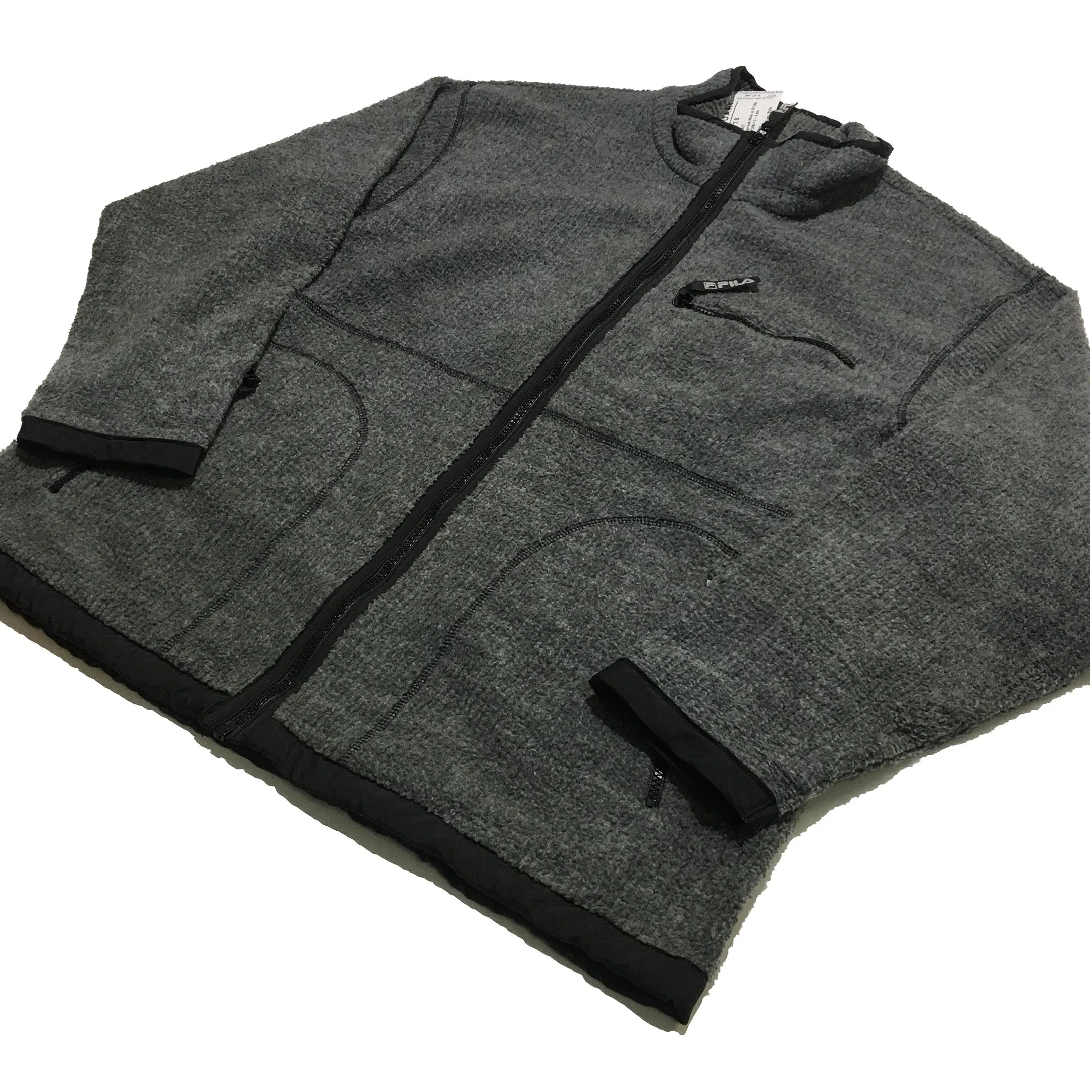 FILA Dark Grey Fleece Jacket