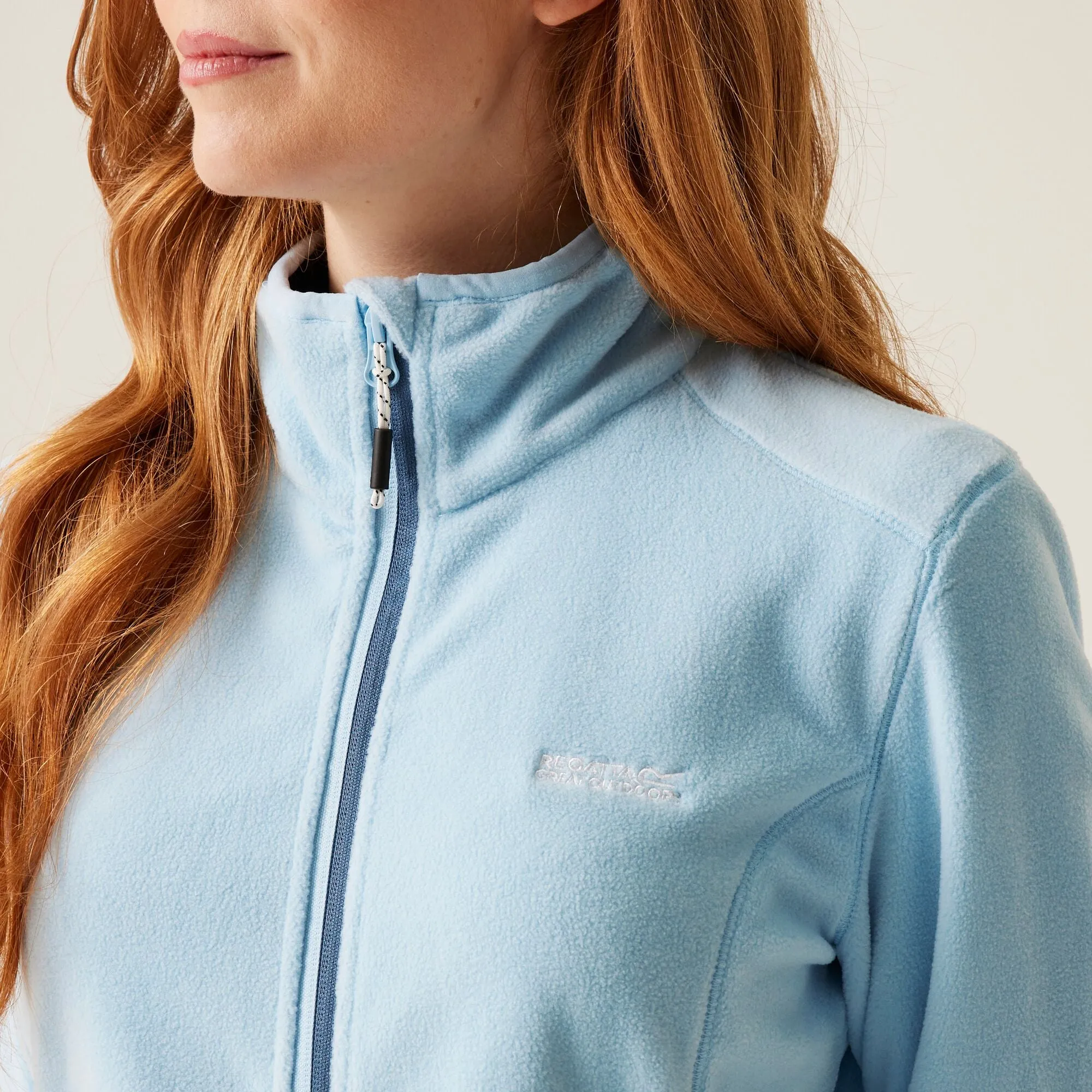 Floreo Full Zip Fleece - Blue