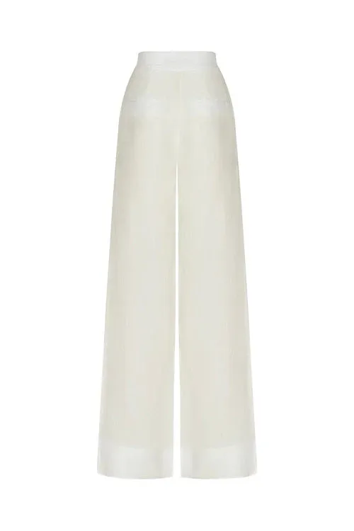 Frente al Sol Pants in Off White