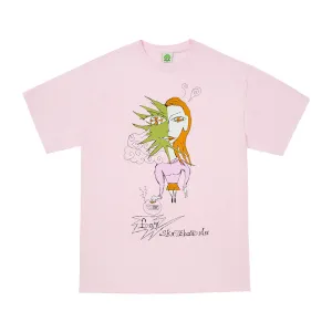 Frog Distracted T Shirt Pink