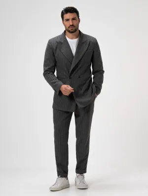 GARY 2.0 FLANNEL SUIT IN GRAY