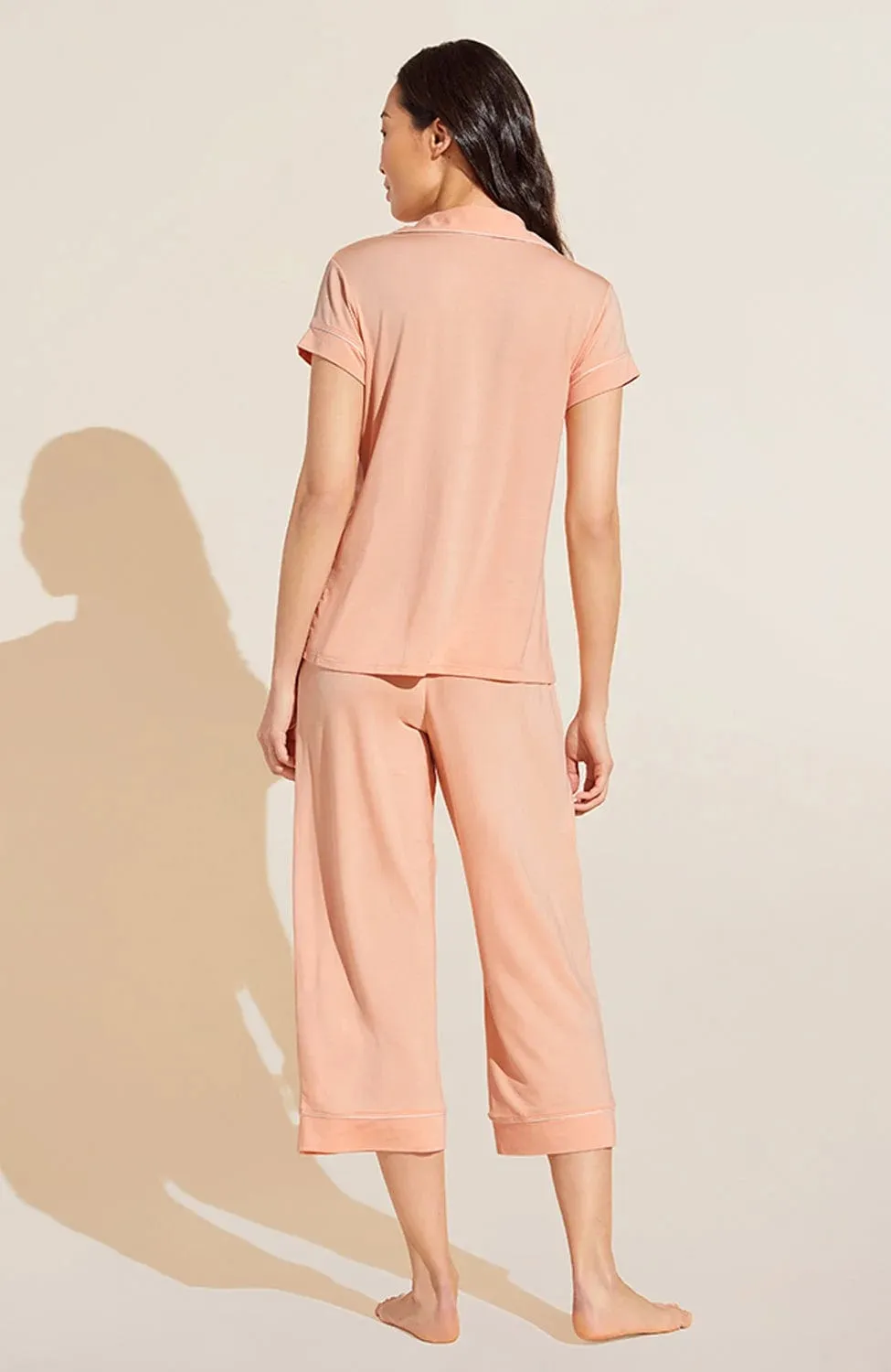 Gisele The Tencel Modal Crop Pajama Set