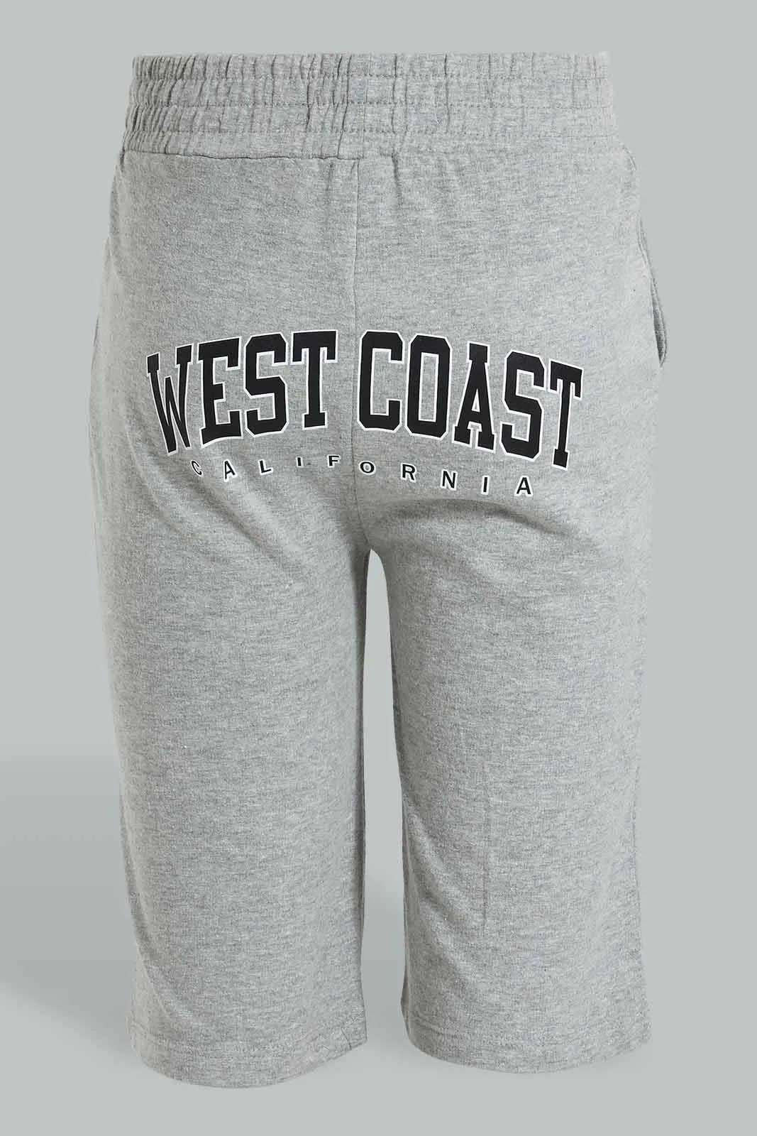 Grey West Coast Culottes Jogger For Senior Girls
