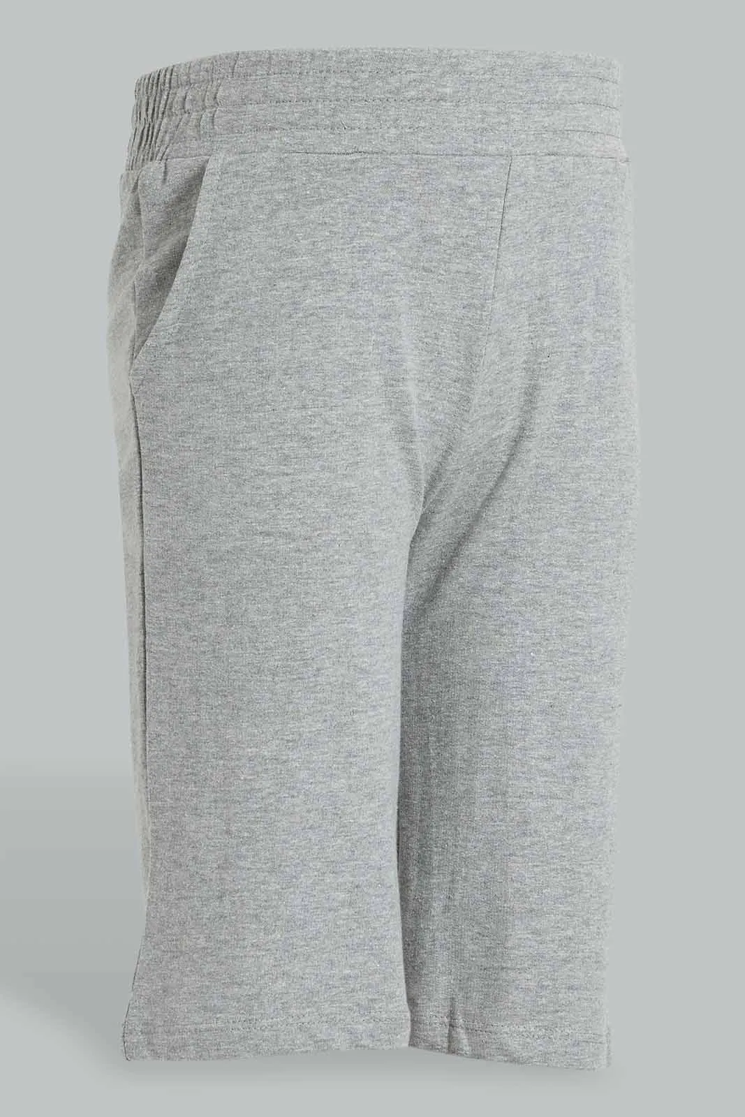 Grey West Coast Culottes Jogger For Senior Girls