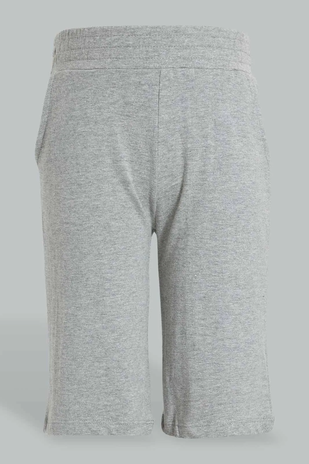 Grey West Coast Culottes Jogger For Senior Girls