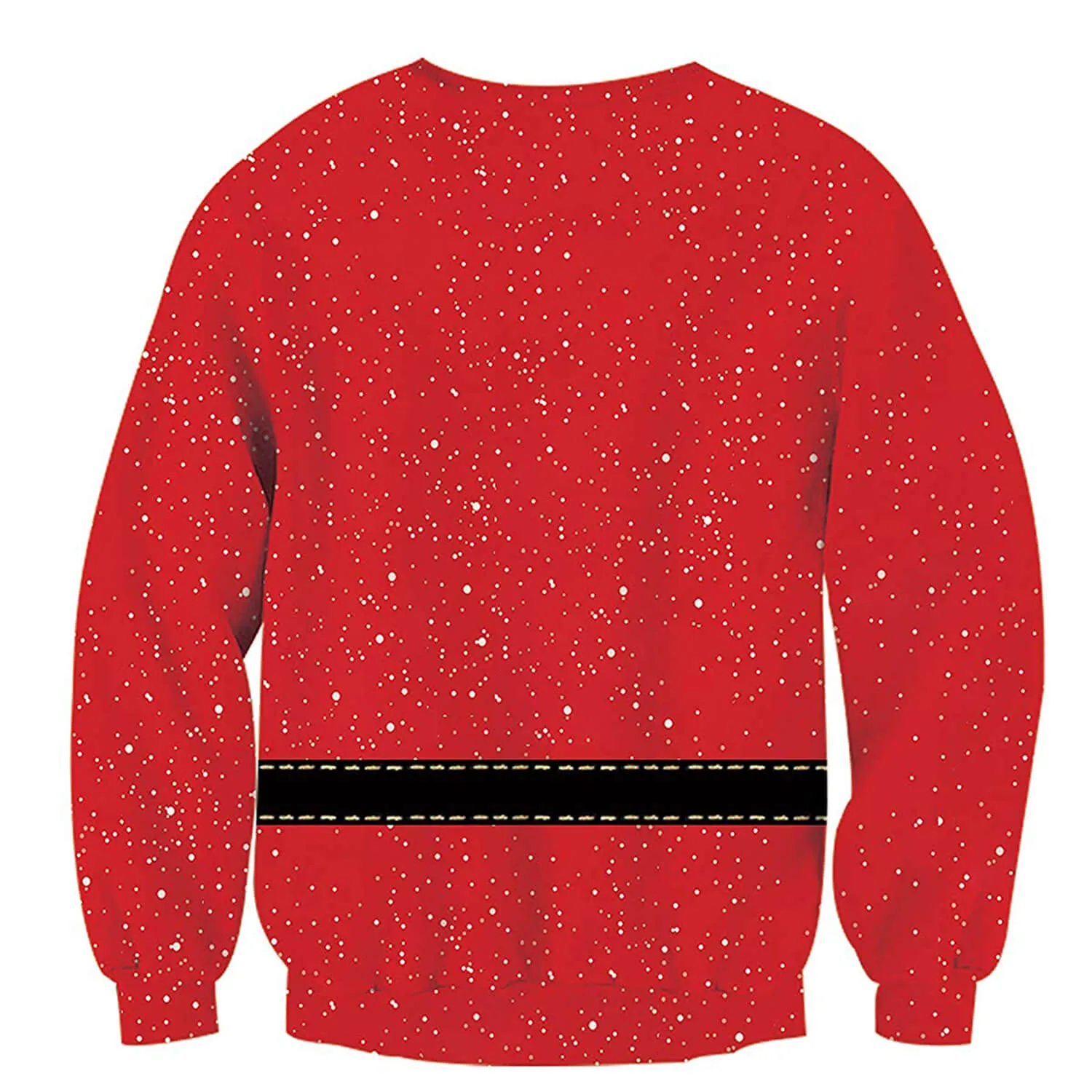 Hairy Chest Reindeer Ugly Christmas Sweater