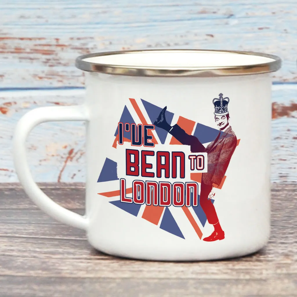I've Bean to London Enamel Mug