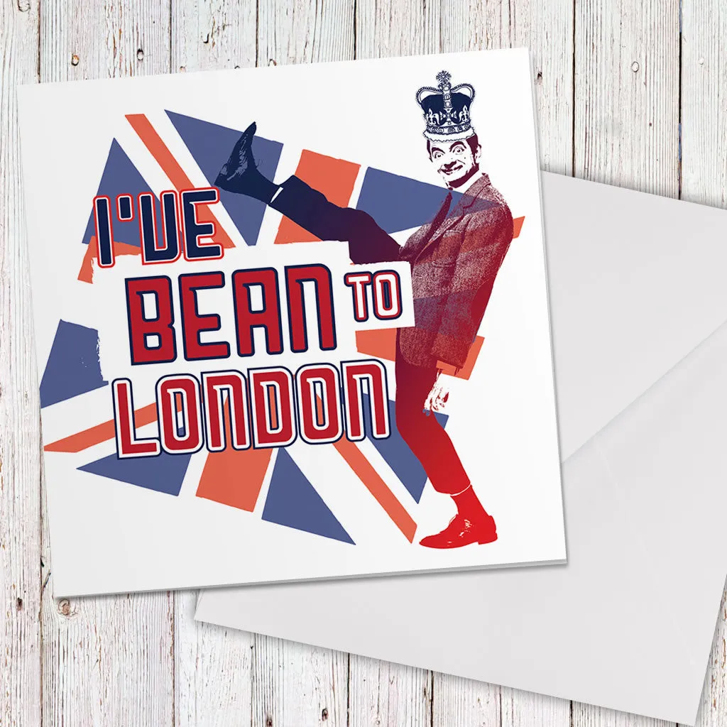 I've Bean to London Greeting Card