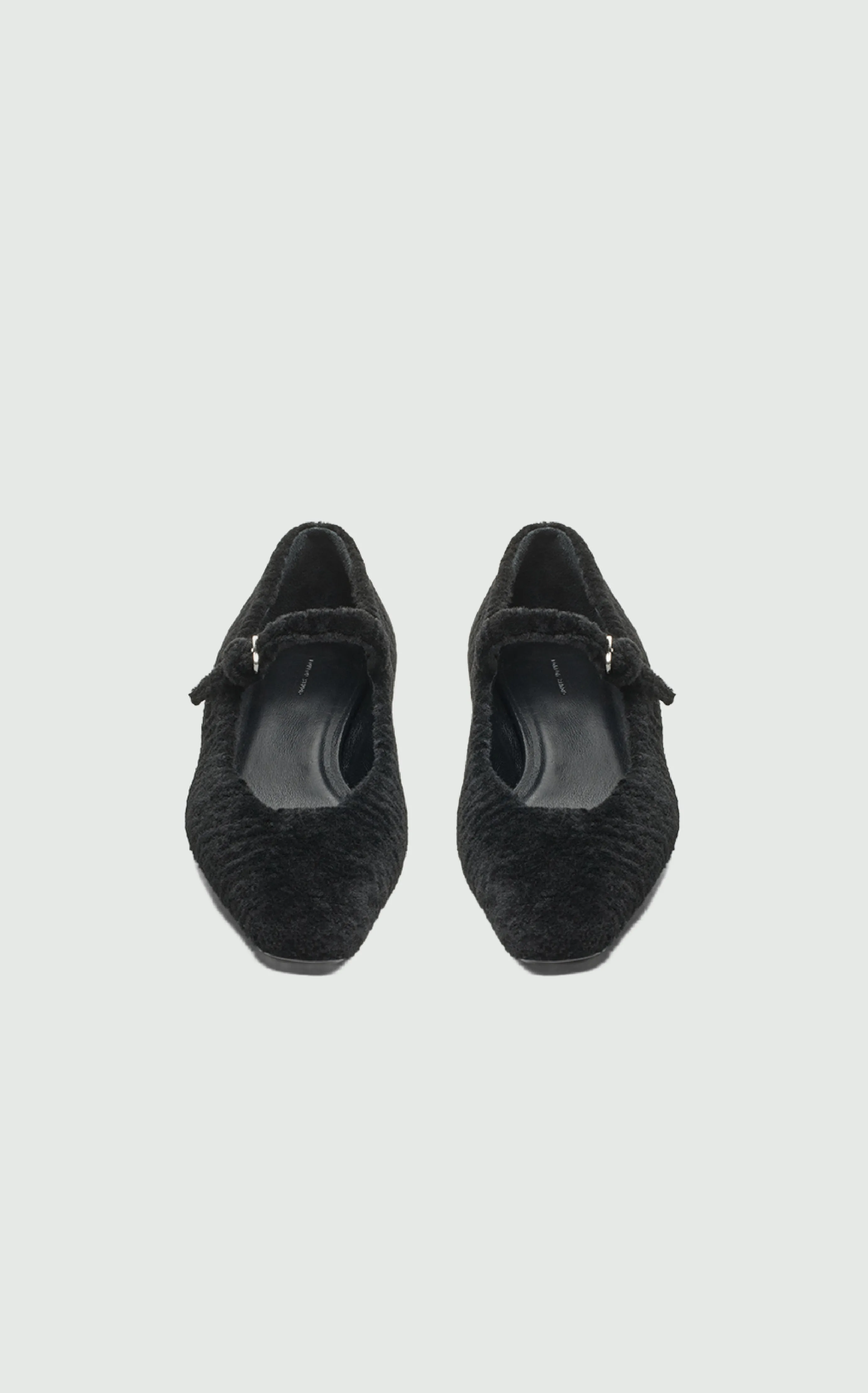 JULIE Shearling Ballerinas